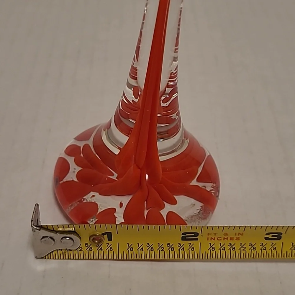 Beautiful Art Glass Ring Holder